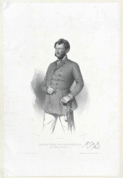 Eduardo conde de Liechtenstein de Artist Unknown