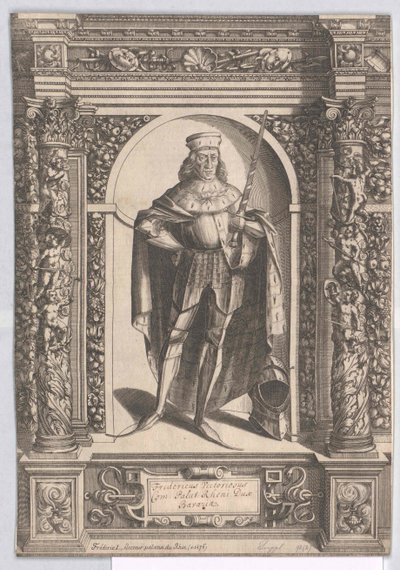 Elector Palatinado Federico I el victorioso de Artist Unknown