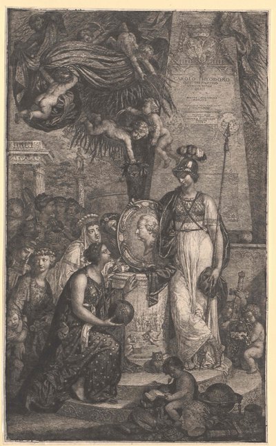 Elector de Baviera Karl Theodor de Artist Unknown