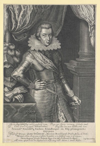 Elector de Brandeburgo Georg Wilhelm de Artist Unknown