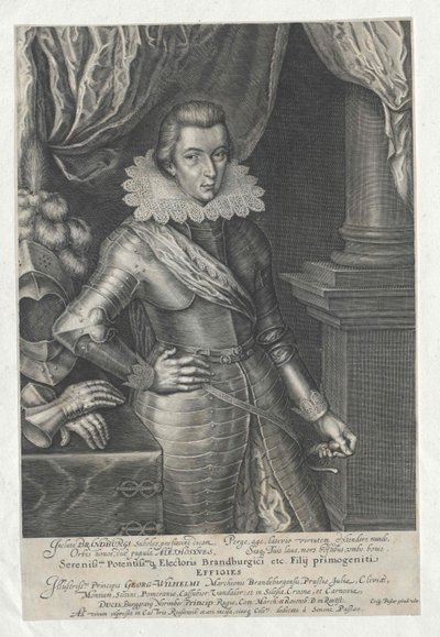 Elector de Brandeburgo Georg Wilhelm de Artist Unknown