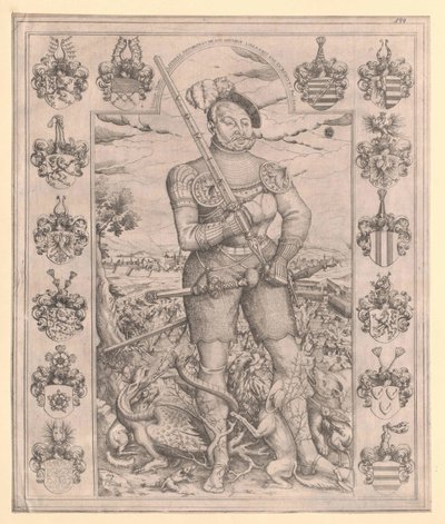 Elector de Sajonia Johann Frederick I de Artist Unknown