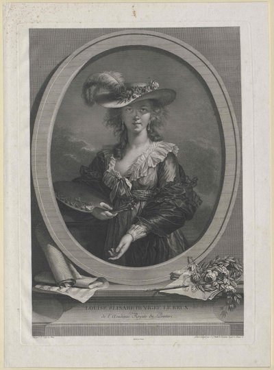 Elisabeth Vigee-Lebrun de Artist Unknown
