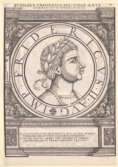 Emperador Federico II de Artist Unknown