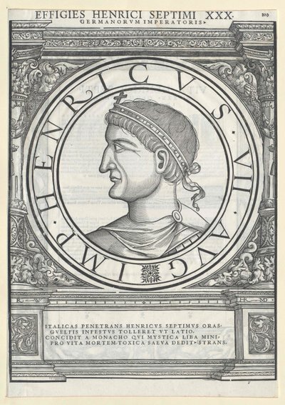 Emperador Enrique VII de Artist Unknown