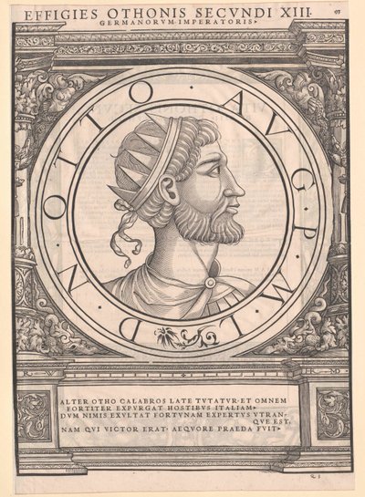 Emperador Otón II de Artist Unknown