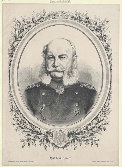 Emperador Guillermo I de Artist Unknown
