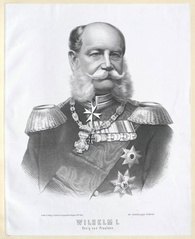 Emperador Guillermo I de Artist Unknown