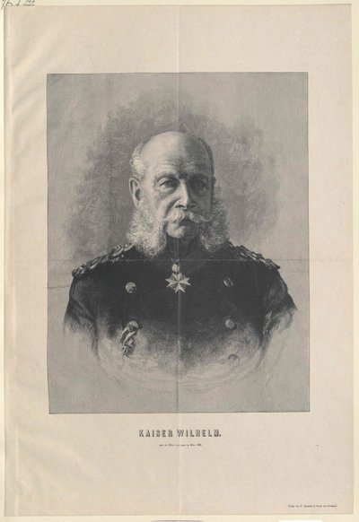 Emperador Guillermo I de Artist Unknown