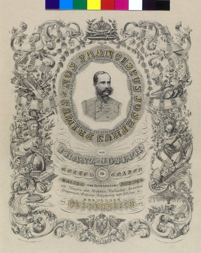 Emperador de Austria Francisco José I de Artist Unknown
