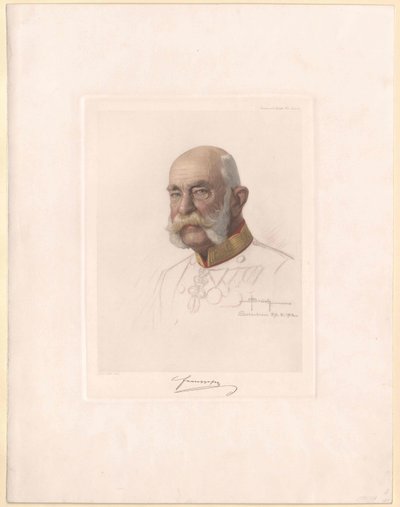 Emperador de Austria Francisco José I de Artist Unknown