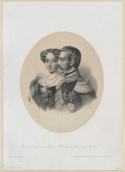 Emperador de Rusia Alejandro II de Artist Unknown