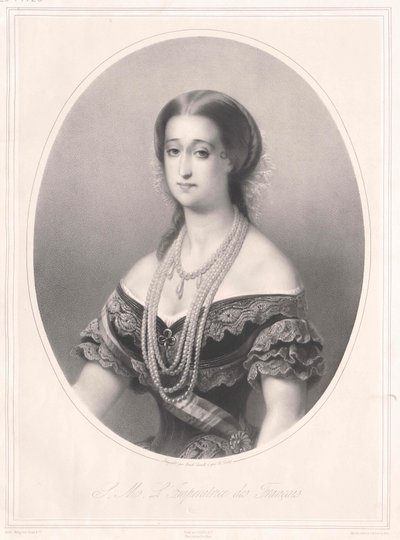 Emperatriz de Francia Eugenia de Artist Unknown
