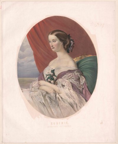 Emperatriz de Francia Eugenia de Artist Unknown