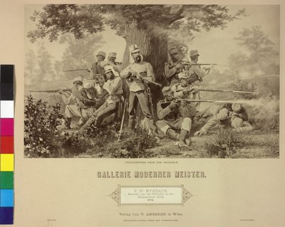 Episodio de los combates en Herzegovina 1878 de Artist Unknown