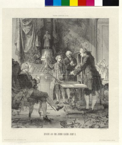 Episodio de la juventud del emperador José II de Artist Unknown