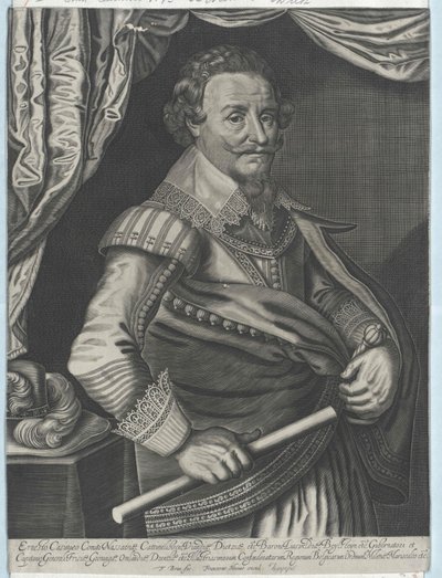 Ernst Casimir Conde de Nassau-Dietz de Artist Unknown