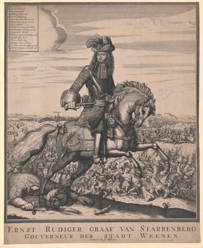 Ernst Roger cuenta Starhemberg de Artist Unknown