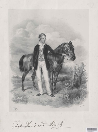 Conde Ferdinand Kinsky de Artist Unknown