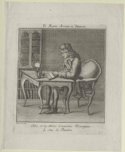 Fran006f0069s Marie Arouet Voltaire de Artist Unknown
