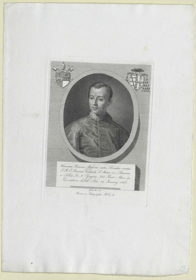 Francisco Javier Príncipe Máximo (imprimir) de Artist Unknown