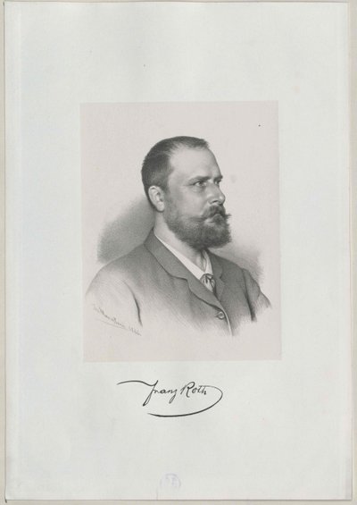 Franz Roth (imprimir) de Artist Unknown
