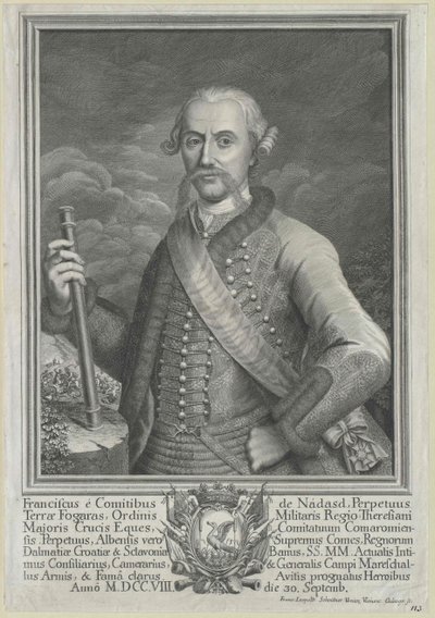 Franz Count Nadasdy-Nadasd-Fogaras de Artist Unknown