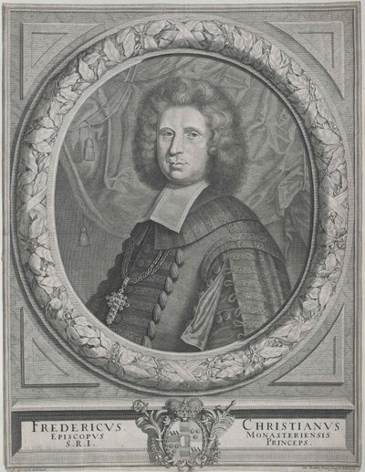Frederic Christian von Plettenberg-Lenhausen de Artist Unknown