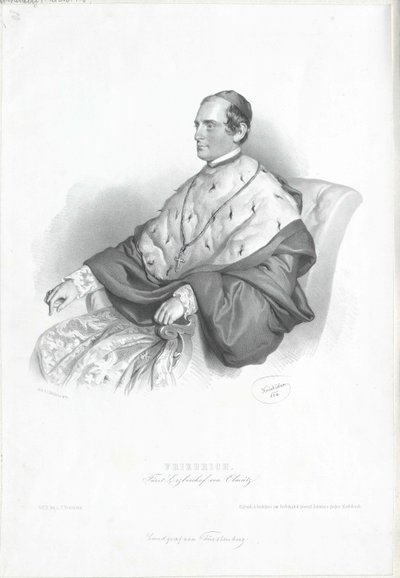 Federico Egon Landgrave Fuerstenberg de Artist Unknown