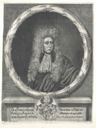 Friedrich Conrad (imprimir) de Artist Unknown