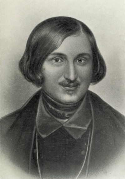 GOGOL, Nikolai Vasilievich (1809-1852). Novelista y dramaturgo ruso. Grabado. de Artist Unknown