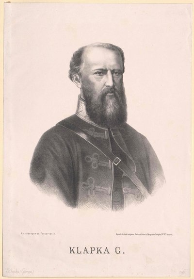 Georg Klapka de Artist Unknown