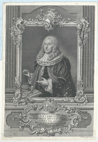 George Christoph Erlabeck de Artist Unknown