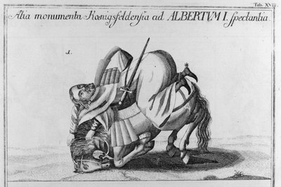 El rey alemán Alberto I de Artist Unknown
