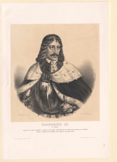 El rey alemán Federico el Hermoso de Artist Unknown