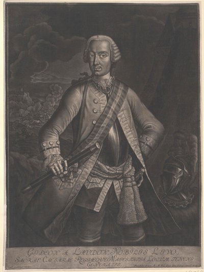 Gideon Ernst Barón de Loudon de Artist Unknown