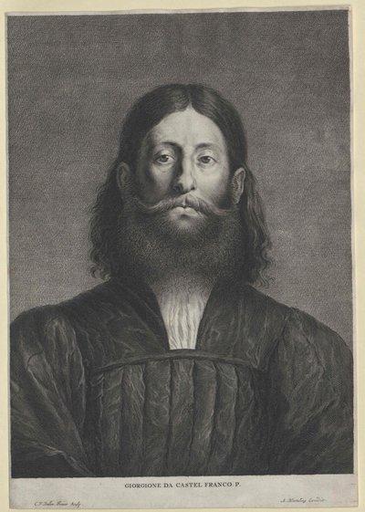 Giorgione (impresión) de Artist Unknown