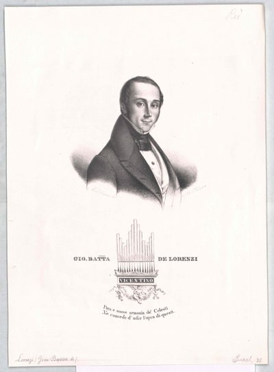 Giovanni Battista de Lorenzi de Artist Unknown