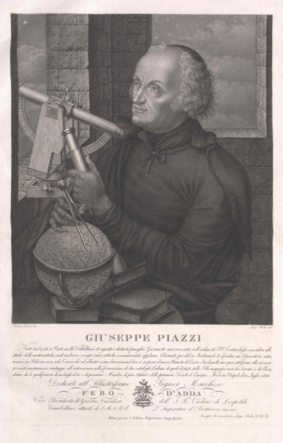 Giuseppe Piazzi de Artist Unknown