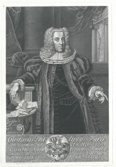 Gustav Philipp Fuerer von Haimendorf de Artist Unknown