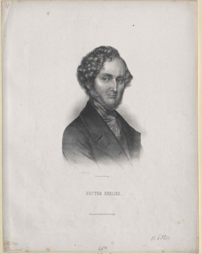 Hector Berlioz (imprimir) de Artist Unknown