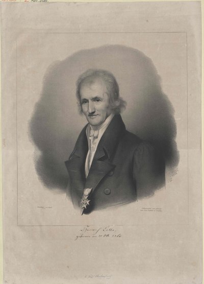Heinrich von Cotta (impresión) de Artist Unknown