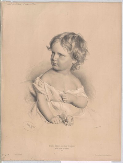 Henriette Kriehuber (imprimir) de Artist Unknown