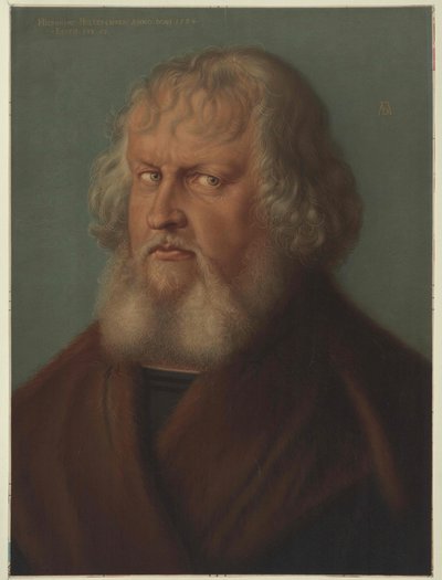 Hieronymus Holzschuher (impresión) de Artist Unknown