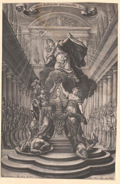 Carlos VI, emperador del Sacro Imperio Romano Germánico de Artist Unknown
