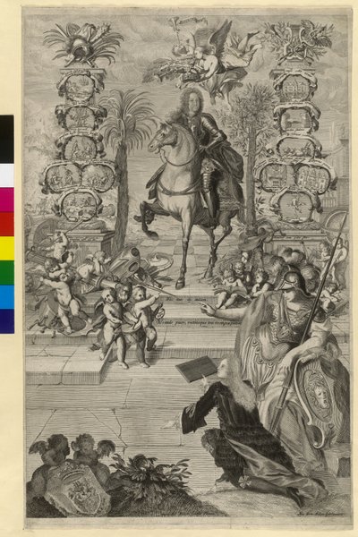 Carlos VI, emperador del Sacro Imperio Romano Germánico de Artist Unknown