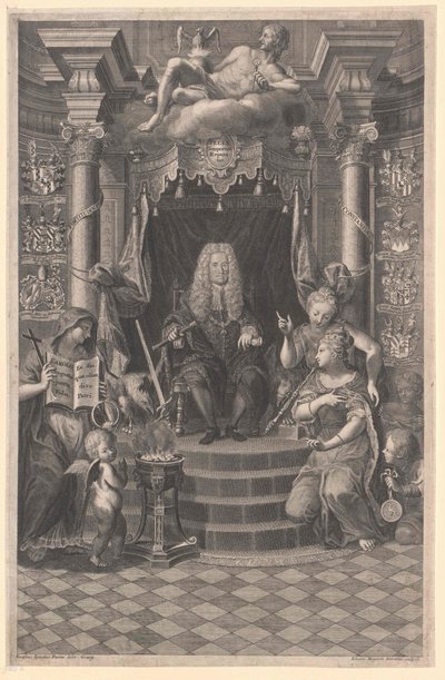 Carlos VI, emperador del Sacro Imperio Romano Germánico de Artist Unknown