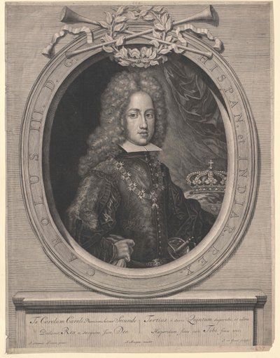 Carlos VI, emperador del Sacro Imperio Romano Germánico de Artist Unknown