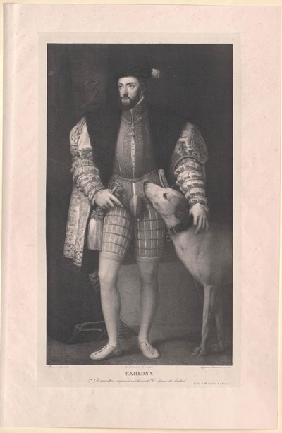 Emperador del Sacro Imperio Romano Germánico Carlos V. de Artist Unknown