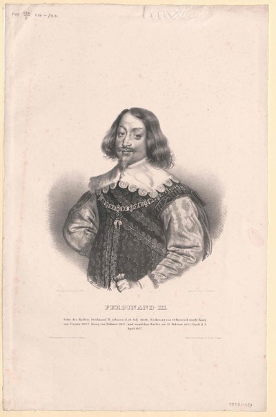 Emperador del Sacro Imperio Romano Germánico Fernando III de Artist Unknown